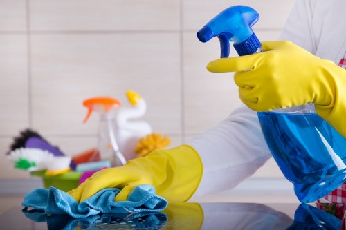 Regular house cleaning visit for a North London property in N6