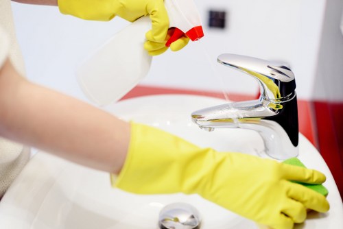 Commercial upholstery cleaning for seating areas in N6