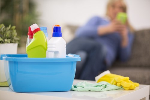 Deep upholstery cleaning for fabric sofas in N6