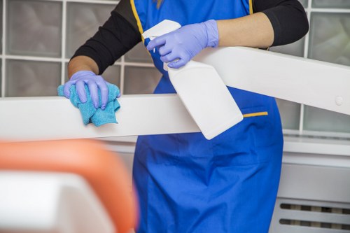 Deep cleaning a kitchen in N6